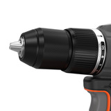 BLACK+DECKER 18V Brushless accuschroefklopboormachine klopboorschroevendraaier Zwart/oranje, Accu en oplader niet inbegrepen