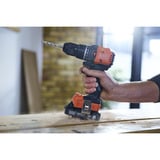 BLACK+DECKER 18V Brushless accuschroefklopboormachine klopboorschroevendraaier Zwart/oranje, Accu en oplader niet inbegrepen