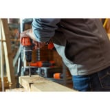 BLACK+DECKER 18V Brushless accuschroefklopboormachine klopboorschroevendraaier Zwart/oranje, Accu en oplader niet inbegrepen