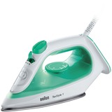Braun Brau Dampfbügel. SI1040GR Texstyle1 gn stoomstrijkijzer Groen/wit
