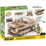 COBI Historical Collection - Sd.Kfz 10 Demag D7 Constructiespeelgoed Schaal 1:35