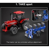 CaDA Master - Farm Tractor Constructiespeelgoed C61052W, Schaal: 1:17