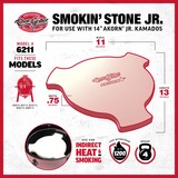 Char-Griller AKORN Jr. Smokin' Stone en Heat Deflector afdekking Beige