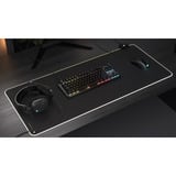 Corsair K70 CORE TKL RGB mechanisch gaming toetsenbord Zwart, US lay-out (QWERTY), Corsair MLX Red v2, 80% (TKL)	, RGB, ABS Double shot, Hot-swap
