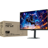 GIGABYTE M27UP 27" 4K Ultra HD gaming monitor Zwart, 1x DisplayPort, 2x HDMI, 1x USB-C, 3x USB-A, 160 Hz / 320 Hz
