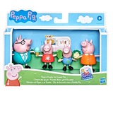 Hasbro Peppa Pig Familie met ijsjes Speelfiguur