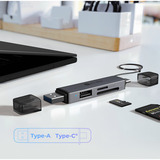 ICY BOX IB-CR203-CU3 3-in-1 kaartlezer Zwart