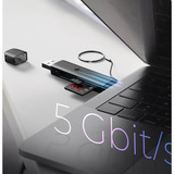 ICY BOX IB-CR203-CU3 3-in-1 kaartlezer Zwart