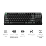Keychron K8 Ultra 8K Wireless Custom Mechanical Keyboard Zwart, US lay-out (QWERTY), Keychron Apex Banana, 80% (TKL), RGB leds, OSA Double-shot PBT, USB-C | 2.4 GHz | Bluetooth 5.2