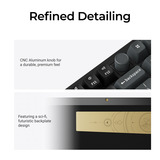 Keychron Q3 Ultra-M3 8K Wireless Custom Mechanical Keyboard Zwart, US lay-out (QWERTY), Keychron Silk POM Brown, 80% (TKL)	, 80% (TKL), RGB, Hot swap, 8K, 2.4 GHz / Bluetooth 5.2 / USB-C