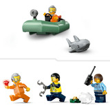 LEGO City - Achtervolging met politieboot Constructiespeelgoed 60456