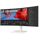 LG UltraWide 38WR85QC-W 38" Curved monitor Wit, 2x HDMI, 1x DisplayPort, USB-A, USB-C, 144Hz, RJ45