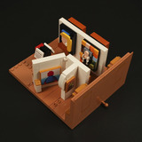 Lumibricks Town Life - Brick Art Gallery Constructiespeelgoed L9085