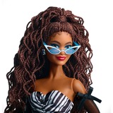 Mattel Barbie Signature - 65th Anniversary Collectible - Brown hair, black and white gown Pop 65e verjaardag