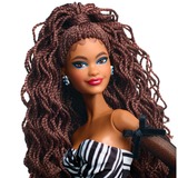 Mattel Barbie Signature - 65th Anniversary Collectible - Brown hair, black and white gown Pop 65e verjaardag