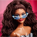 Mattel Barbie Signature - 65th Anniversary Collectible - Brown hair, black and white gown Pop 65e verjaardag