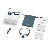 Shokz OpenRun bone conduction hoofdtelefoon Blauw