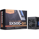SilverStone SST-SX500-G V1.1 modulaire 500 watt voeding  Zwart, 2x PCIe