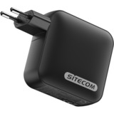 Sitecom 165W GaN Power Delivery wandoplader Zwart