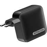 Sitecom 165W GaN Power Delivery wandoplader Zwart