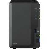 Synology DiskStation DS223 incl. 2x Synology Plus 4 TB harde schijf nas Zwart