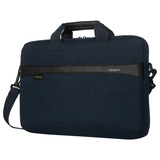 Targus 15-16" GeoLite EcoSmart Slim Brief laptoptas Donkerblauw