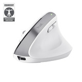 Trust Bayo+ - Ergonomische Muis Verticaal Draadloos  Wit, 800-2400 Dpi, 2,4GHz, 2x Bluetooth