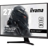 iiyama G-Master Black Hawk G2745HSU-B2 27" gaming monitor Zwart, 100Hz, HDMI, DisplayPort, USB, Audio, Adaptive Sync