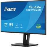 iiyama ProLite XB2792QSU-B1 27" monitor Zwart, HDMI, DisplayPort, 2x USB-A, USB-B, 120 Hz