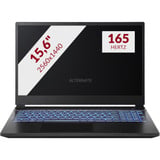 ALTERNATE Thunderstorm 15.6” - Ryzen 7 - RTX 5070  gaming laptop Zwart | R7 H255 | RTX 5070 | 32 GB | 1 TB SSD