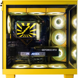 ALTERNATE Thunderstorm Pro Ryzen 7 - RTX 5080 Limited Edition gaming pc Donkergeel/zwart | R7 9850X3D | RTX 5080 | 32 GB | 2 TB SSD