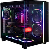 ALTERNATE Thunderstorm Pro Ryzen 7 - RX 9070 GRE gaming pc Zwart | R7 9800X3D | RX 9070 GRE | 32 GB | 2 TB SSD
