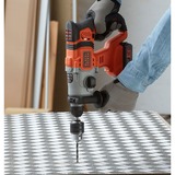 BLACK+DECKER 18V 2.5Ah SDS+ Pneumatische boorhamer BCD900E2K-QW klopboormachine Oranje, 2x 18V 2.5h accu's en oplader inbegrepen + koffer