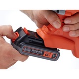BLACK+DECKER 18V 2.5Ah SDS+ Pneumatische boorhamer BCD900E2K-QW klopboormachine Oranje, 2x 18V 2.5h accu's en oplader inbegrepen + koffer