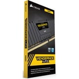 Corsair 64 GB DDR4-3600 Kit werkgeheugen Zwart, CMK64GX4M2D3600C18, Vengeance LPX, XMP