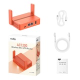 Cudy AC1200 Wireless Mini VPN router met USB mesh router Cudy Mesh