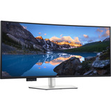 Dell UltraSharp U4025QW 40" 4K Ultra HD Curved UltraWide monitor Zilver, 1x DisplayPort, 1x HDMI, 3x USB-C, 5x USB-A, 2x Thunderbolt, 1x RJ-45, 120 Hz