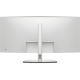 Dell UltraSharp U4025QW 40" 4K Ultra HD Curved UltraWide monitor Zilver, 1x DisplayPort, 1x HDMI, 3x USB-C, 5x USB-A, 2x Thunderbolt, 1x RJ-45, 120 Hz