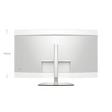 Dell UltraSharp U4025QW 40" 4K Ultra HD Curved UltraWide monitor Zilver, 1x DisplayPort, 1x HDMI, 3x USB-C, 5x USB-A, 2x Thunderbolt, 1x RJ-45, 120 Hz