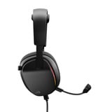 Glorious GHS Eternal RGB - Stereo RGB gamingheadset over-ear gaming headset Zwart, Pc, PS5, PS4, Switch, USB-C