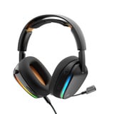 Glorious GHS Eternal RGB - Stereo RGB gamingheadset over-ear gaming headset Zwart, Pc, PS5, PS4, Switch, USB-C