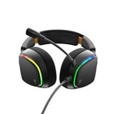 Glorious GHS Eternal RGB - Stereo RGB gamingheadset over-ear gaming headset Zwart, Pc, PS5, PS4, Switch, USB-C