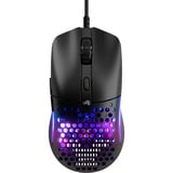 Glorious Model O Eternal gaming muis Zwart, 100 - 12.000 DPI, RGB