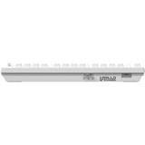 HelloGanss HS75T White RGB mechanisch toetsenbord Wit, US lay-out (QWERTY), Gateron Yellow, 75%, RGB leds, PBT Doubleshot keycaps, hot swap, 2,4 GHz | Bluetooth | USB-C