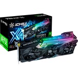 INNO3D GeForce RTX 3070 iCHILL X4 grafische kaart Zwart, LHR, 1x HDMI, 3x DisplayPort