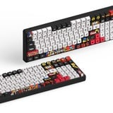 Iqunix F97 Graffiti Diary Wireless Mechanical Keyboard Zwart, US lay-out (QWERTY), Cherry MX Red, 96%, RGB leds, Hot-swappable, PBT, 2.4GHz | Bluetooth 5.1 | USB-C