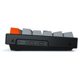 Keychron K8-J3, toetsenbord Grijs/grijs, US lay-out, Gateron G Pro Brown, RGB leds, TKL, ABS keycaps, hot swap, Bluetooth 5.1