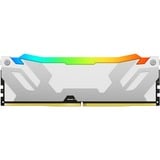 Kingston FURY 32 GB DDR5-6800 Kit werkgeheugen Wit, KF568C36RWAK2-32, Renegade RGB, XMP