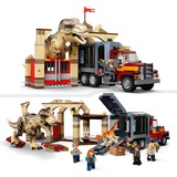 LEGO Jurassic World - T. rex & Atrociraptor dinosaurus ontsnapping Constructiespeelgoed 76948