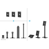 Neomounts DS15-631BL1 Tablet standaard bureau Zwart